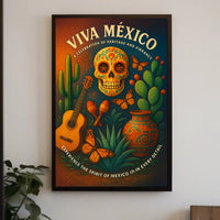 Viva México: Celebrate Heritage with Cultural or Heritage Poster