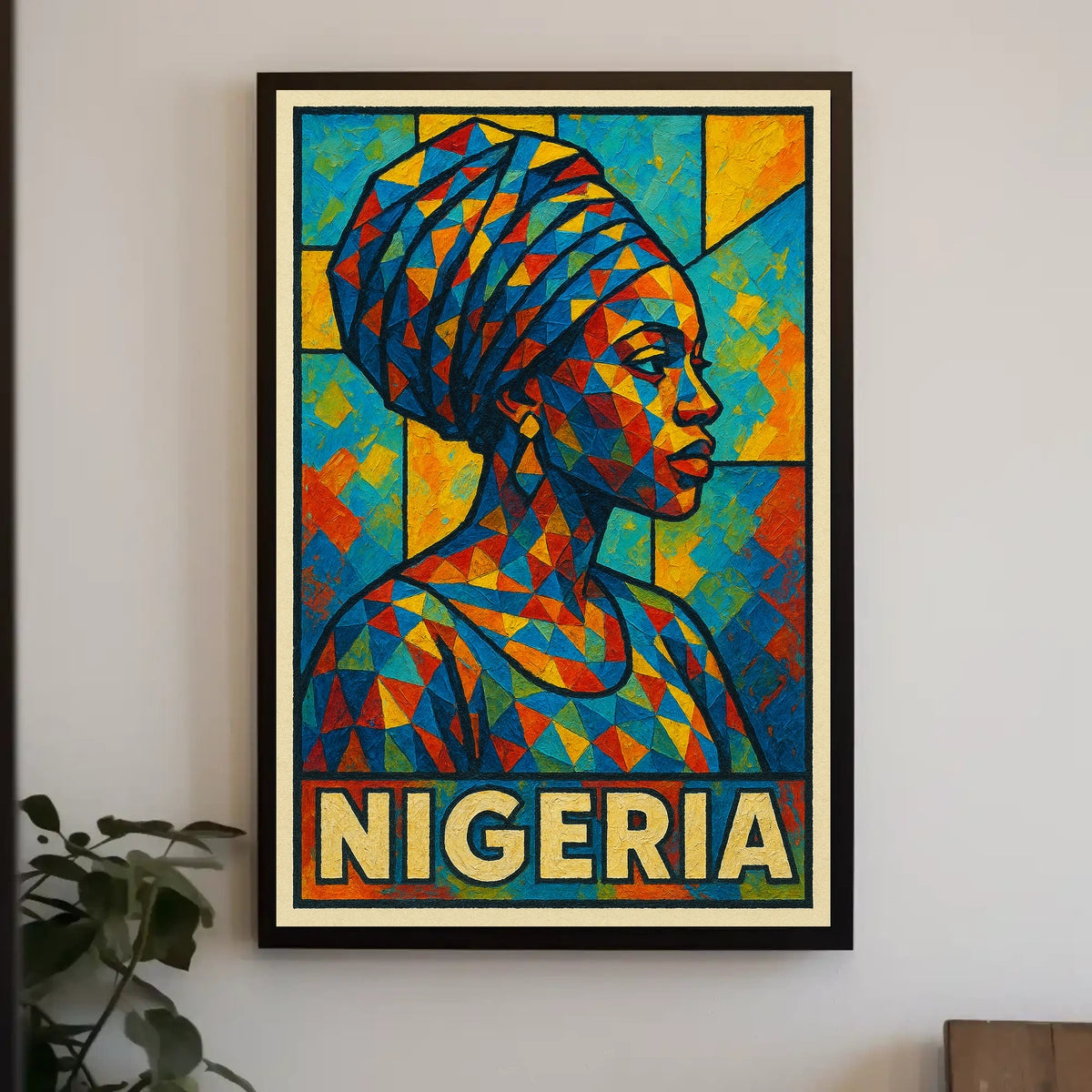 Vibrant Nigeria Poster