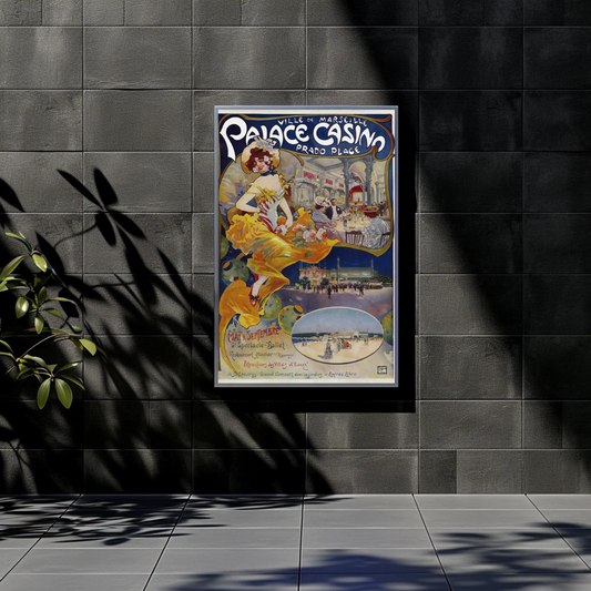 Palace Casino, Marseille Poster