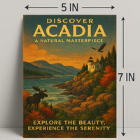 Discover Acadia Natural Masterpiece Poster PosterGoat