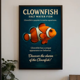 Discover The Charm Of The Clownfish Poster