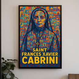 Saint Frances Xavier Cabrini Poster