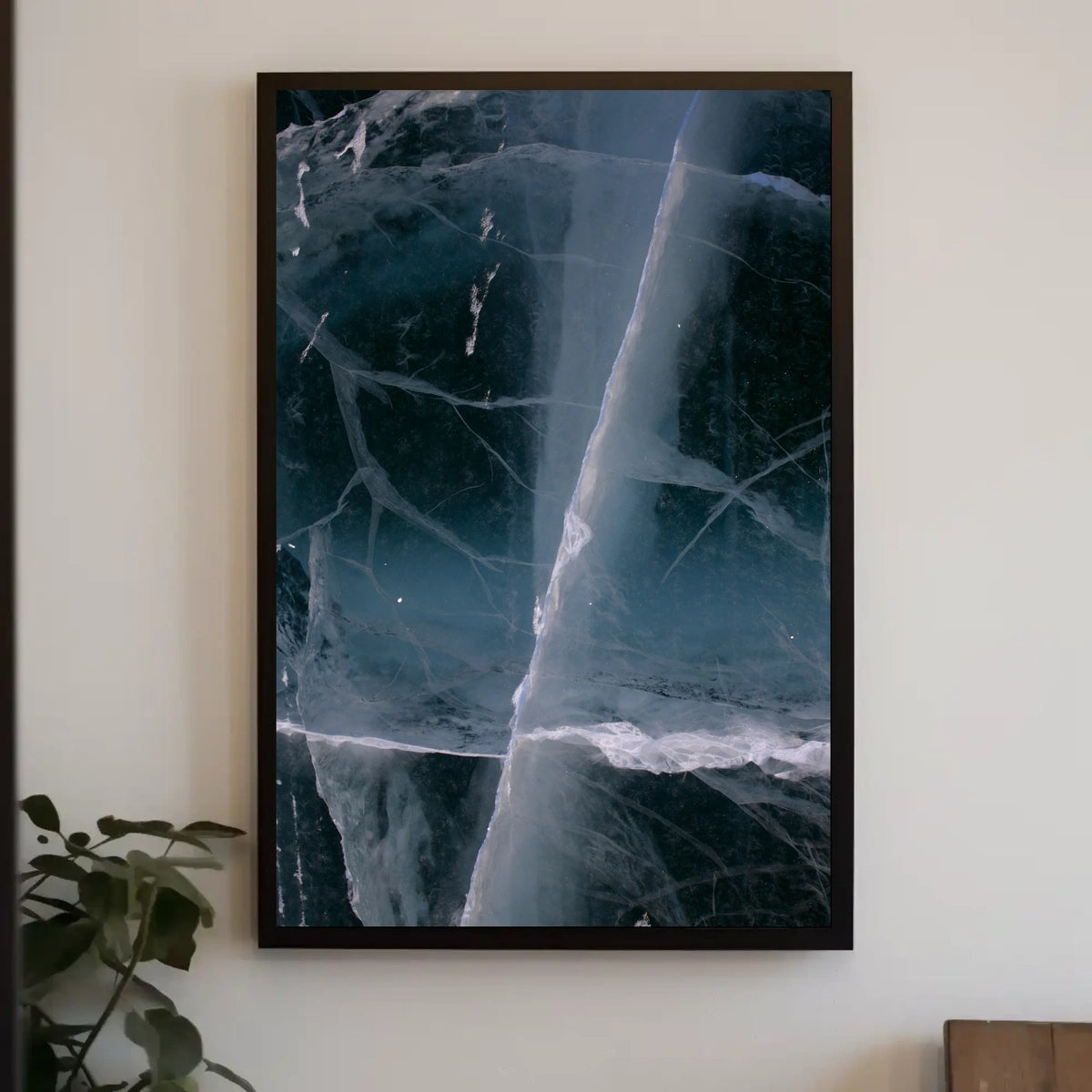 Crystalline Patterns Poster