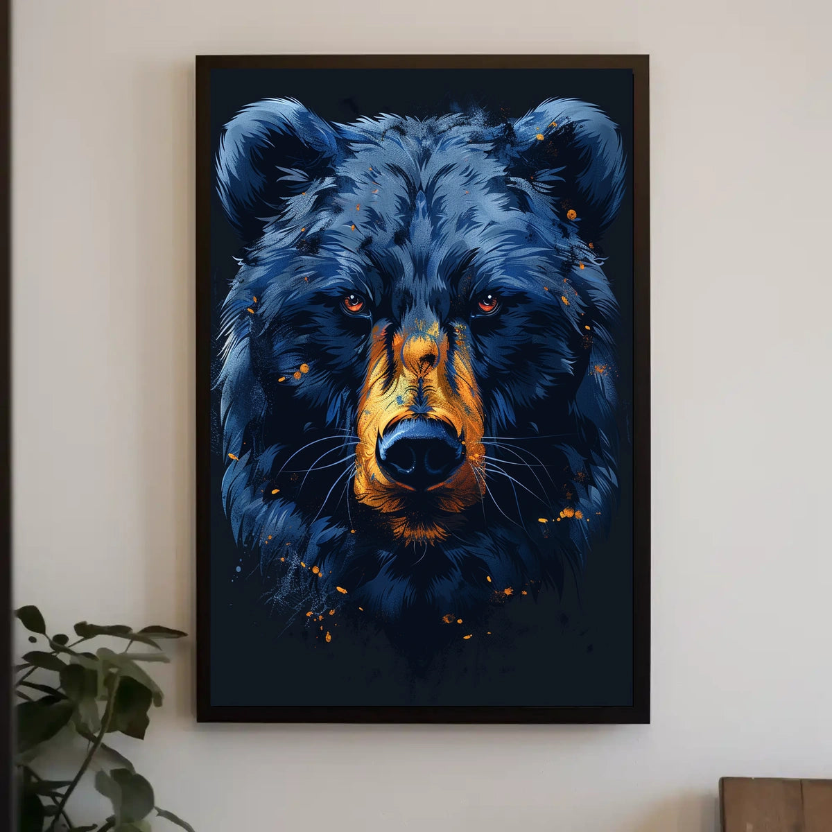 Majestic Bear Portrait Poster