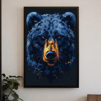 Majestic Bear Portrait Poster