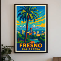 Fresno, California Poster