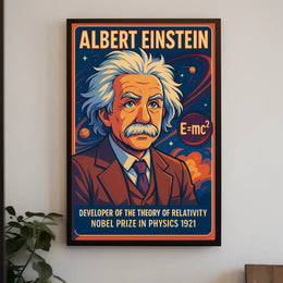 Albert Einstein Developer Of The Poster