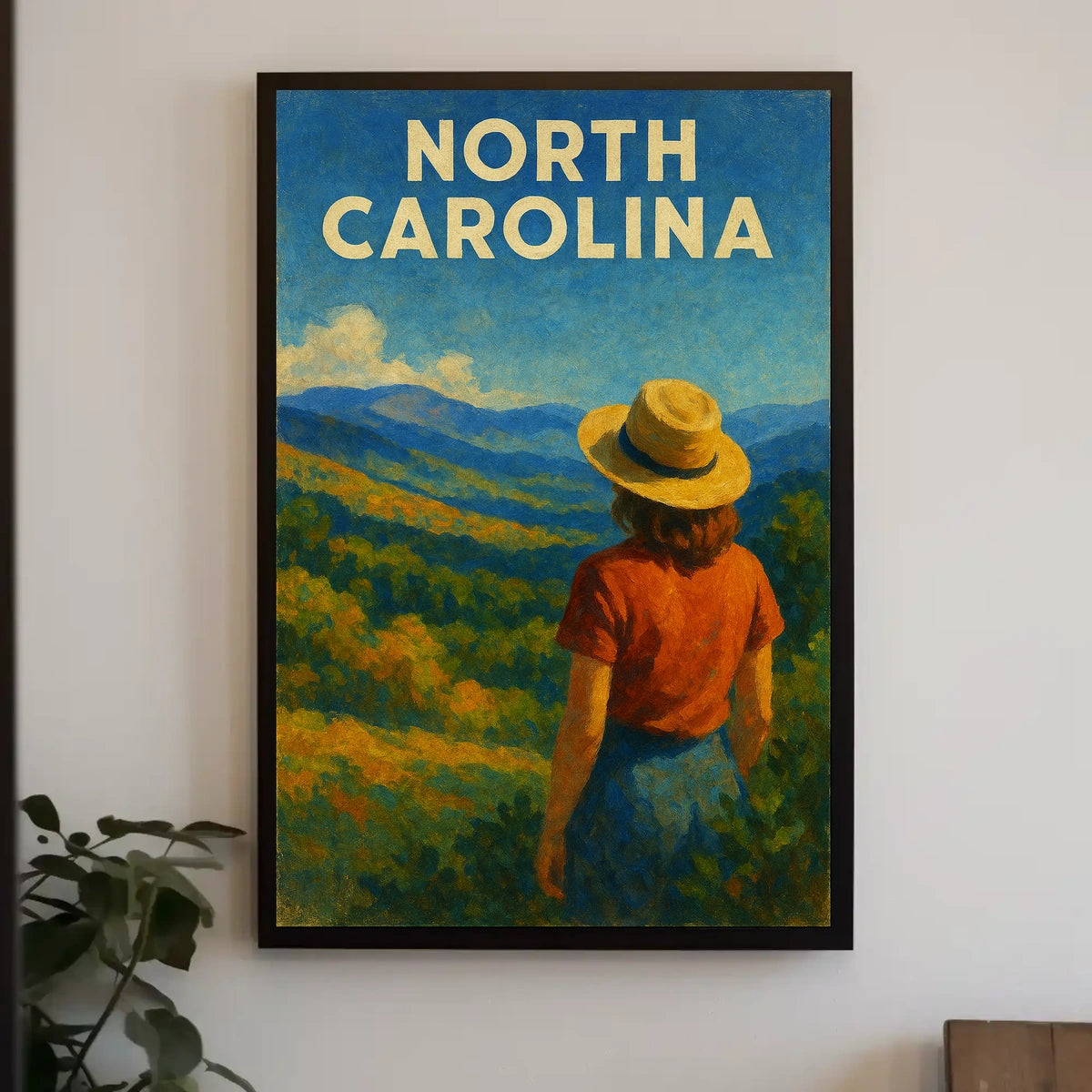 North Carolina Scenic Poster
