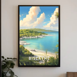 Biscayne Coastal Serenity National Park Poster