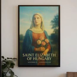 Saint Elizabeth Of Hungary Poster