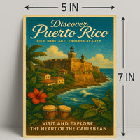 Discover Puerto Rico Wall Art Print PosterGoat