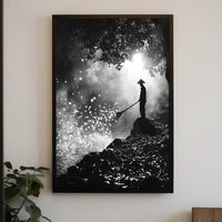 Serene Japanese Landscape: Tranquil Nature Scene Poster PosterGoat