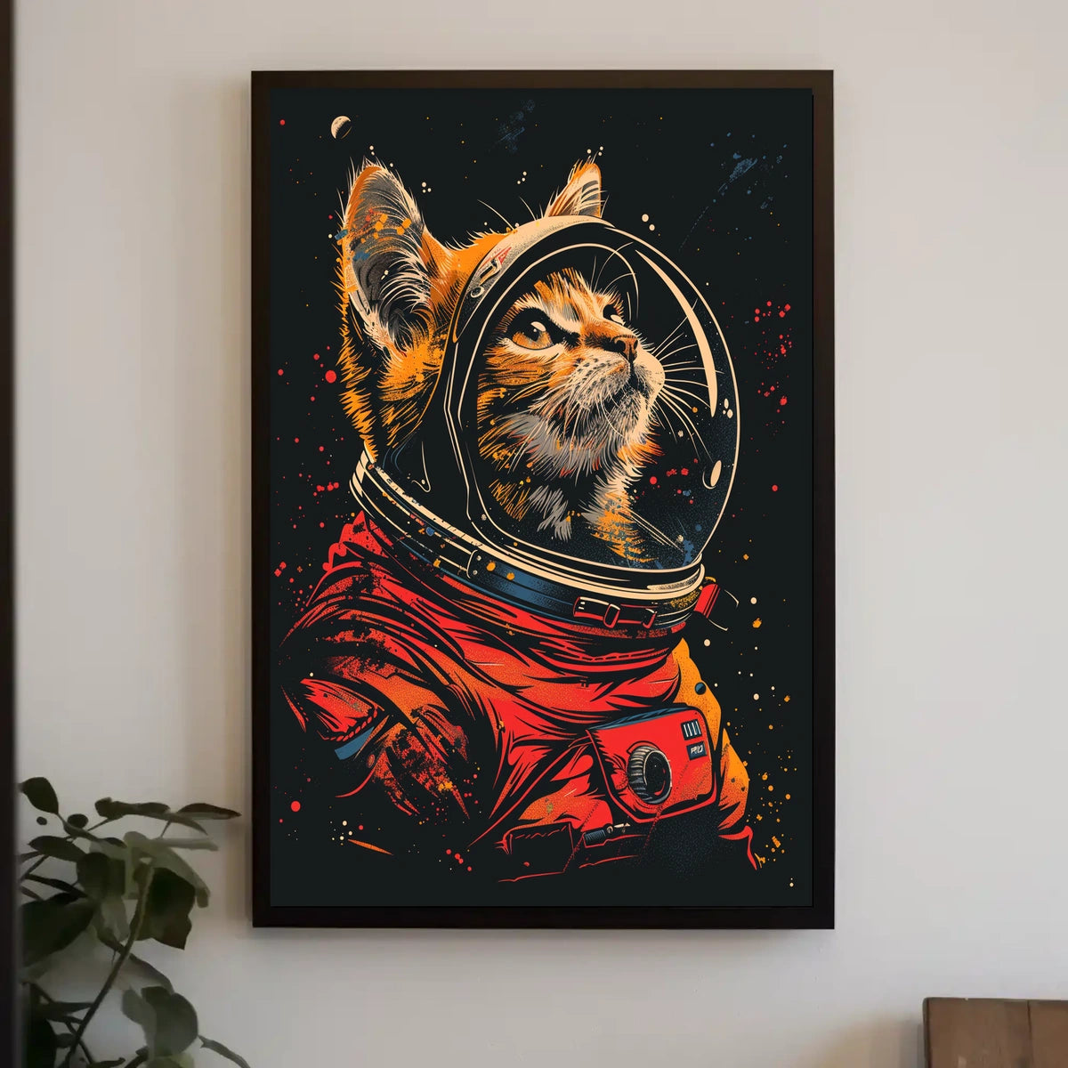 Cosmic Cat Explorer Poster