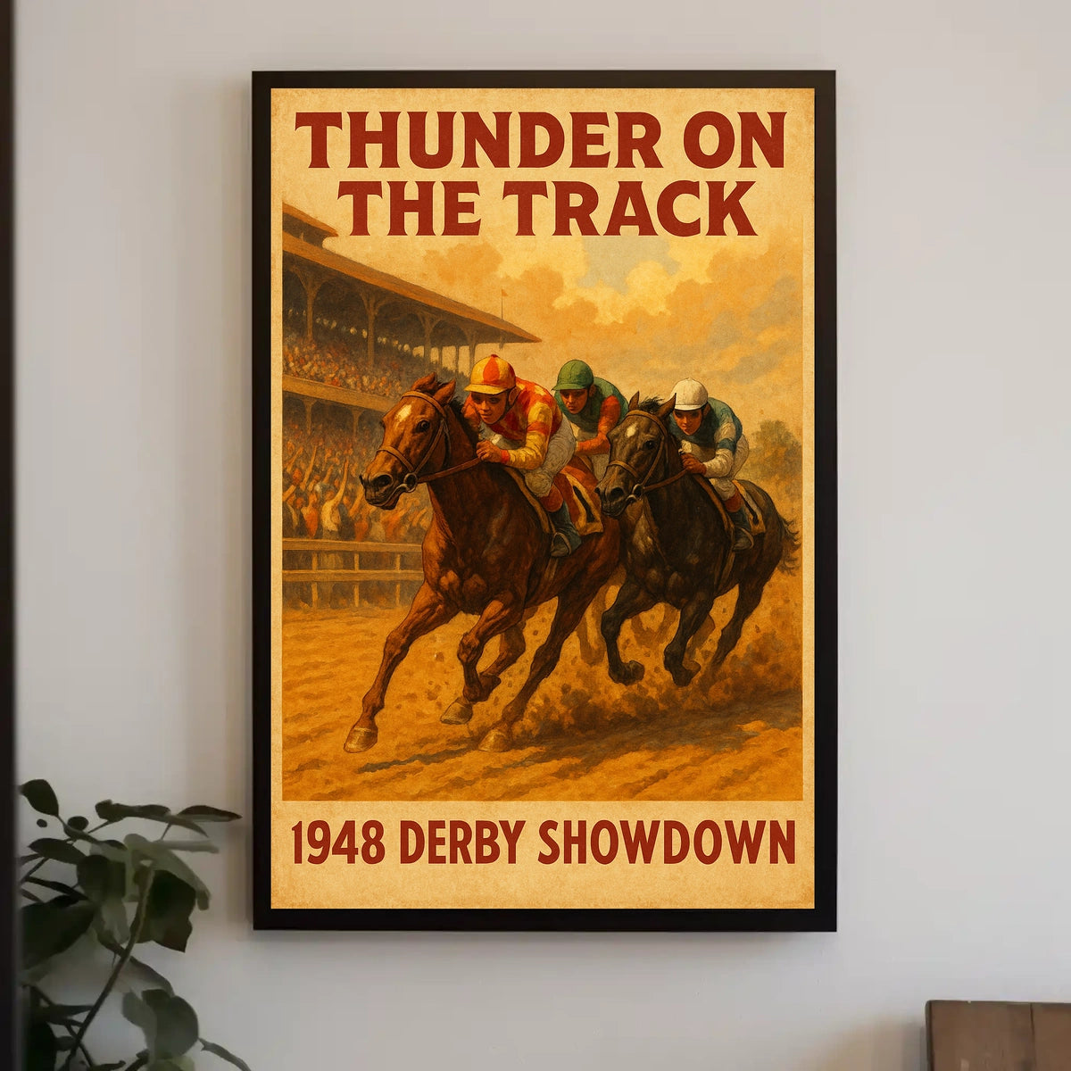 Thunder On The Track Poster
