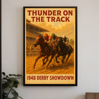 Thunder On The Track Poster