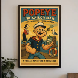 Popeye 1929 Art Poster POP-42
