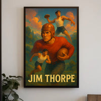 Jim Thorpe Athletic Legend Poster