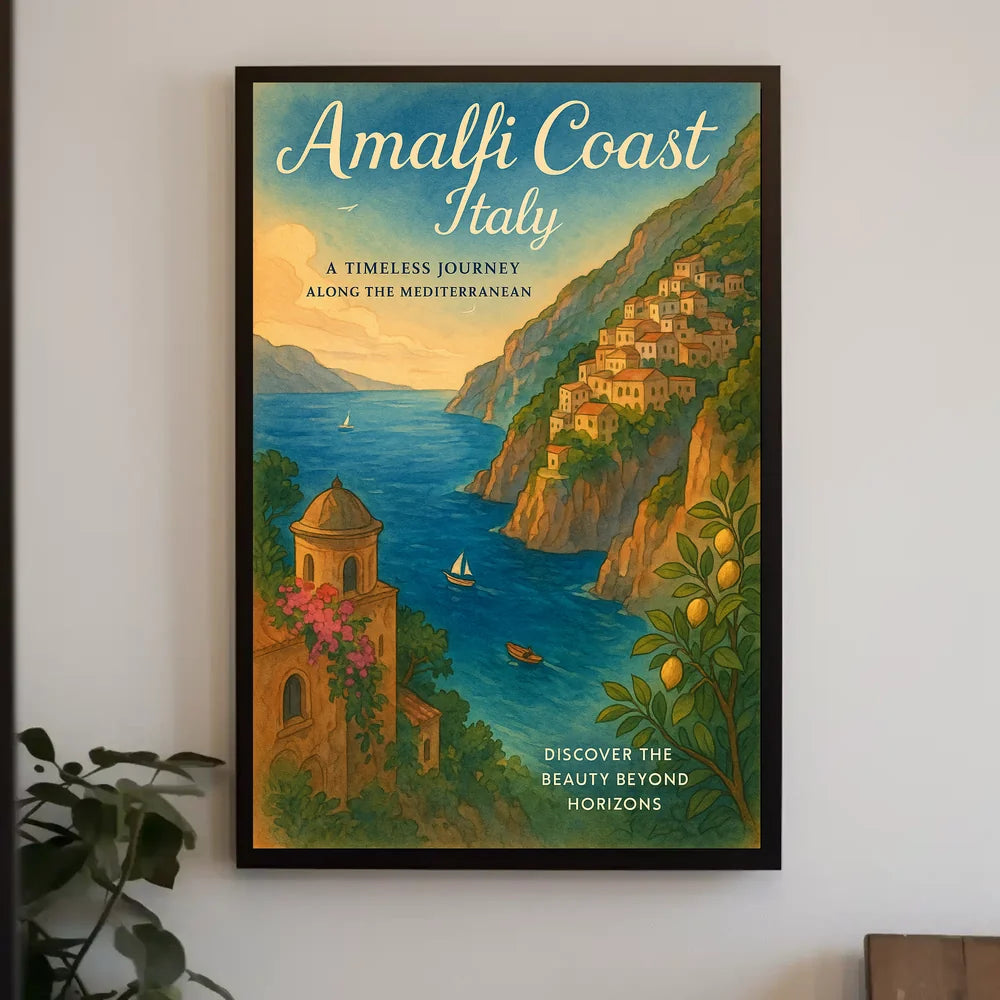 Timeless Mediterranean Adventure Travel Poster