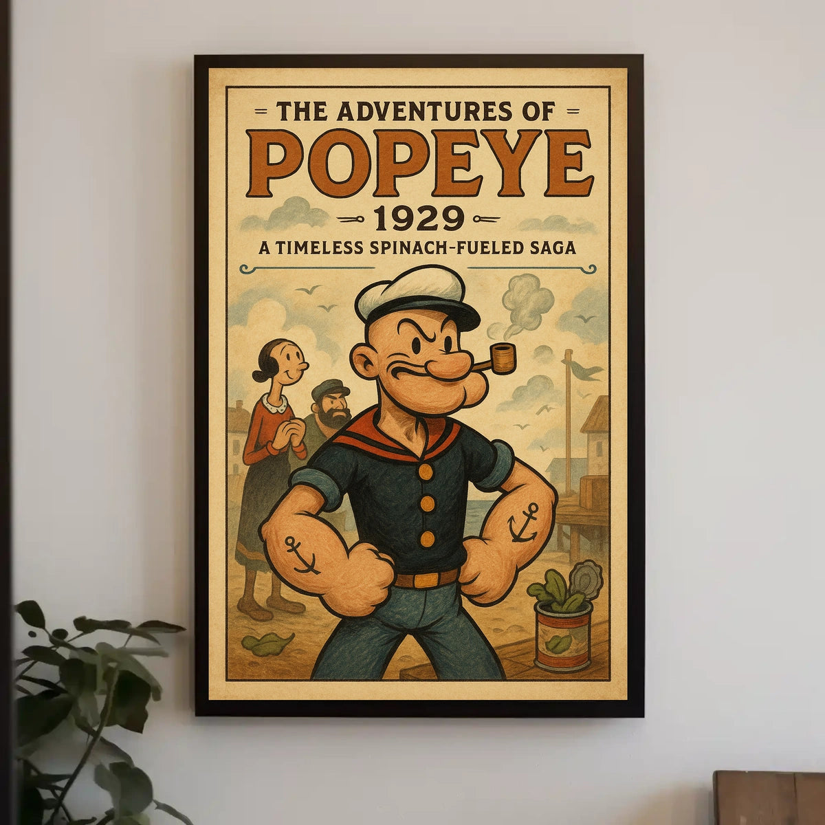 Popeye 1929 Art Poster POP-226