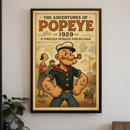 Popeye 1929 Art Poster POP-226