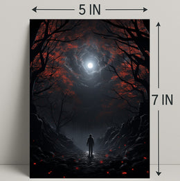Moonlit Pathway Poster