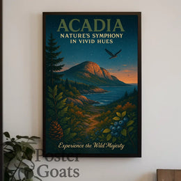 Experience the Wild with Acadia National Park Poster