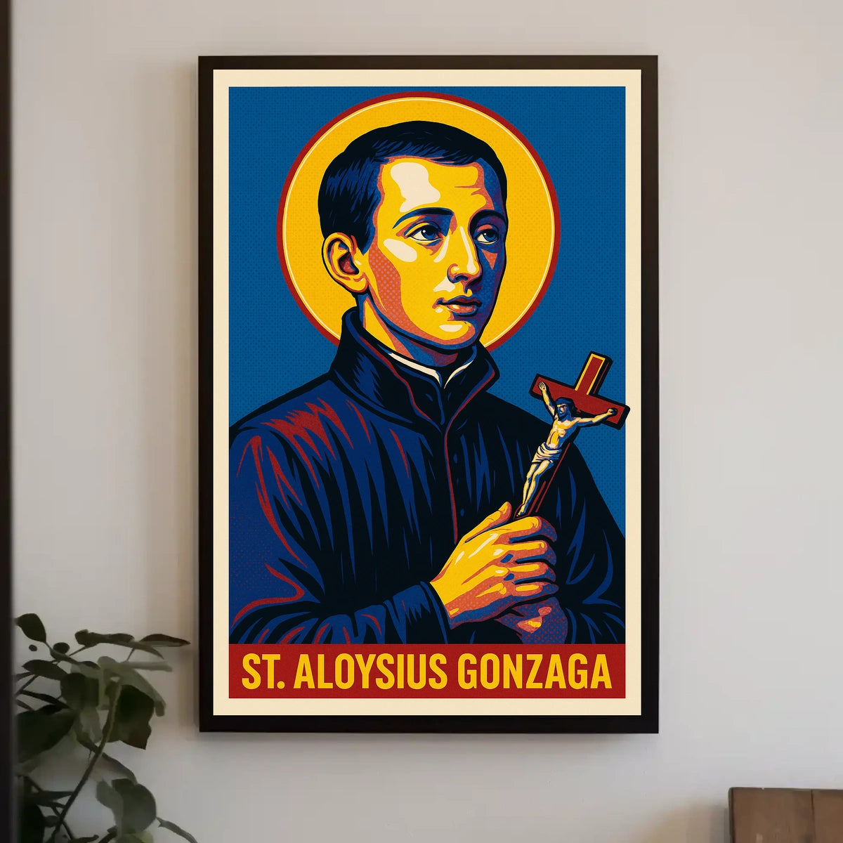 St. Aloysius Gonzaga Poster