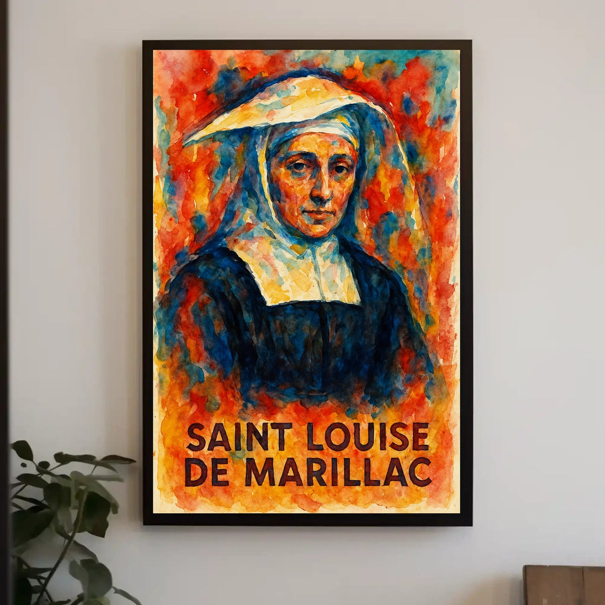 Saint Louise De Marillac Poster