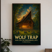 Wolf Trap Park For The Performing Arts Poster