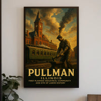 Pullman, Illinois A Historical Poster