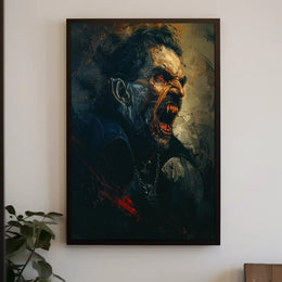 The Ferocious Vampire Poster PosterGoat