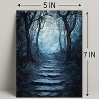Enchanted Forest Pathway Poster