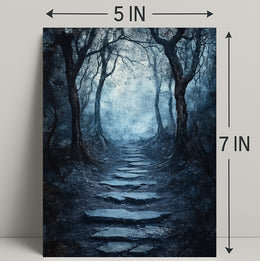 Enchanted Forest Pathway Poster