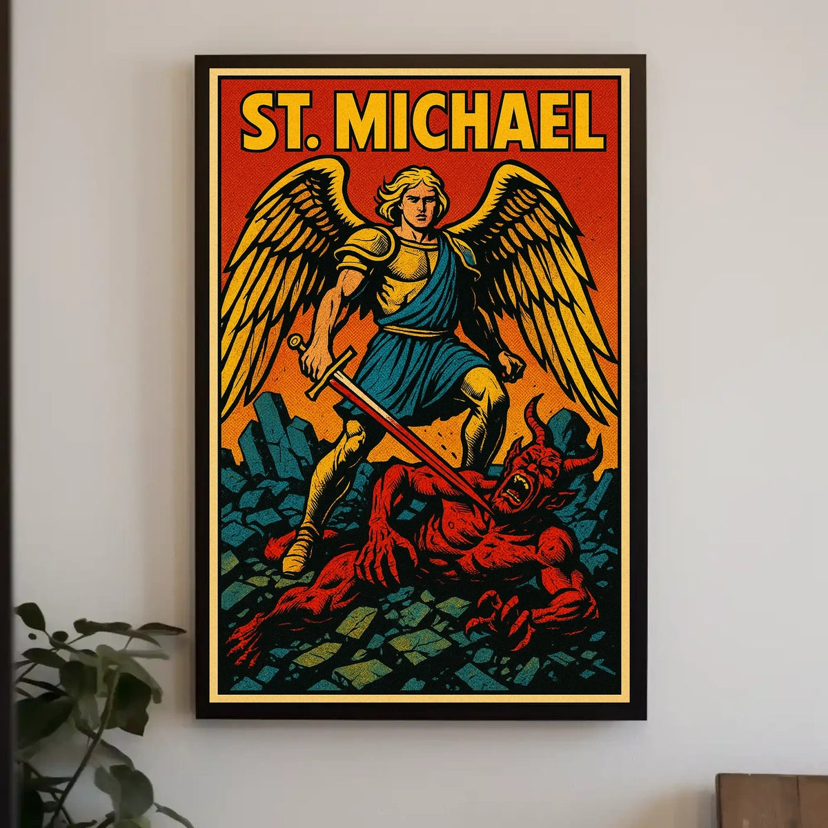 St. Michael The Archangel Poster