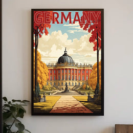 Autumn in Germany Poster