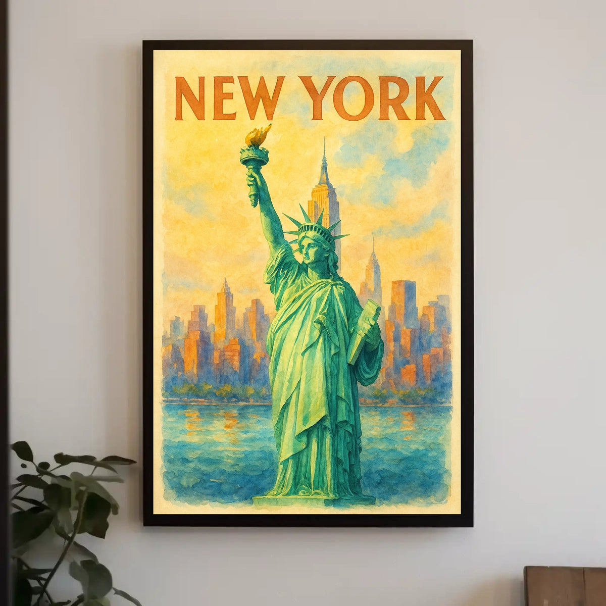 New York The Statue of Liberty Poster