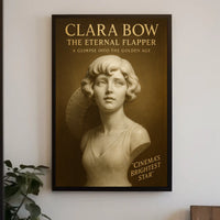 Clara Bow The Eternal Flapper Poster