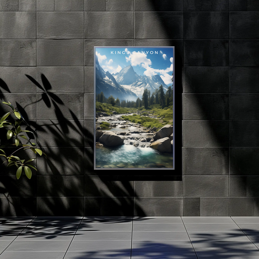 Kings Canyon National Park Poster