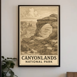 Canyonlands National Park Panorama Poster