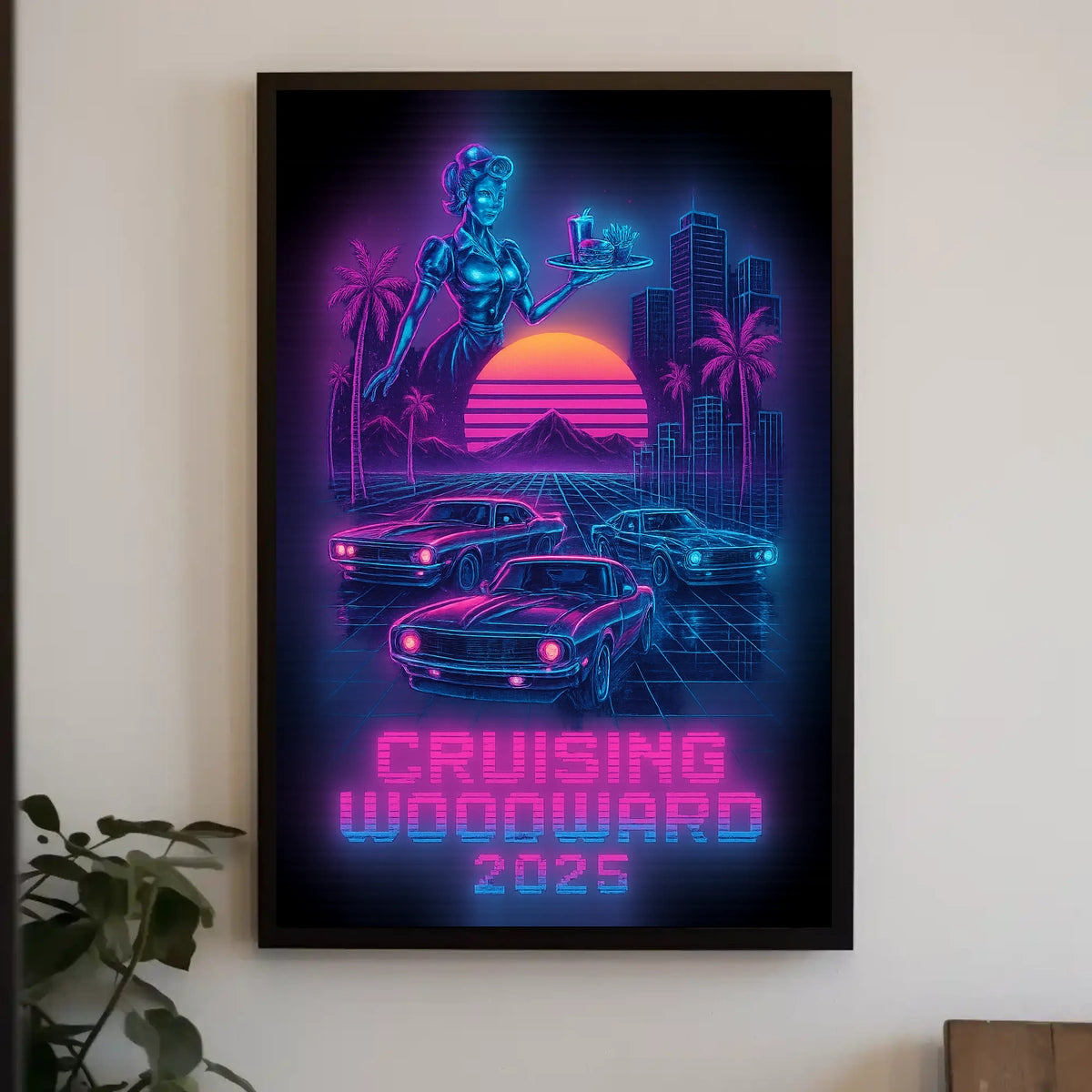 Cruising Woodward 2025 Poster