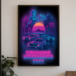 Cruising Woodward 2025 Poster