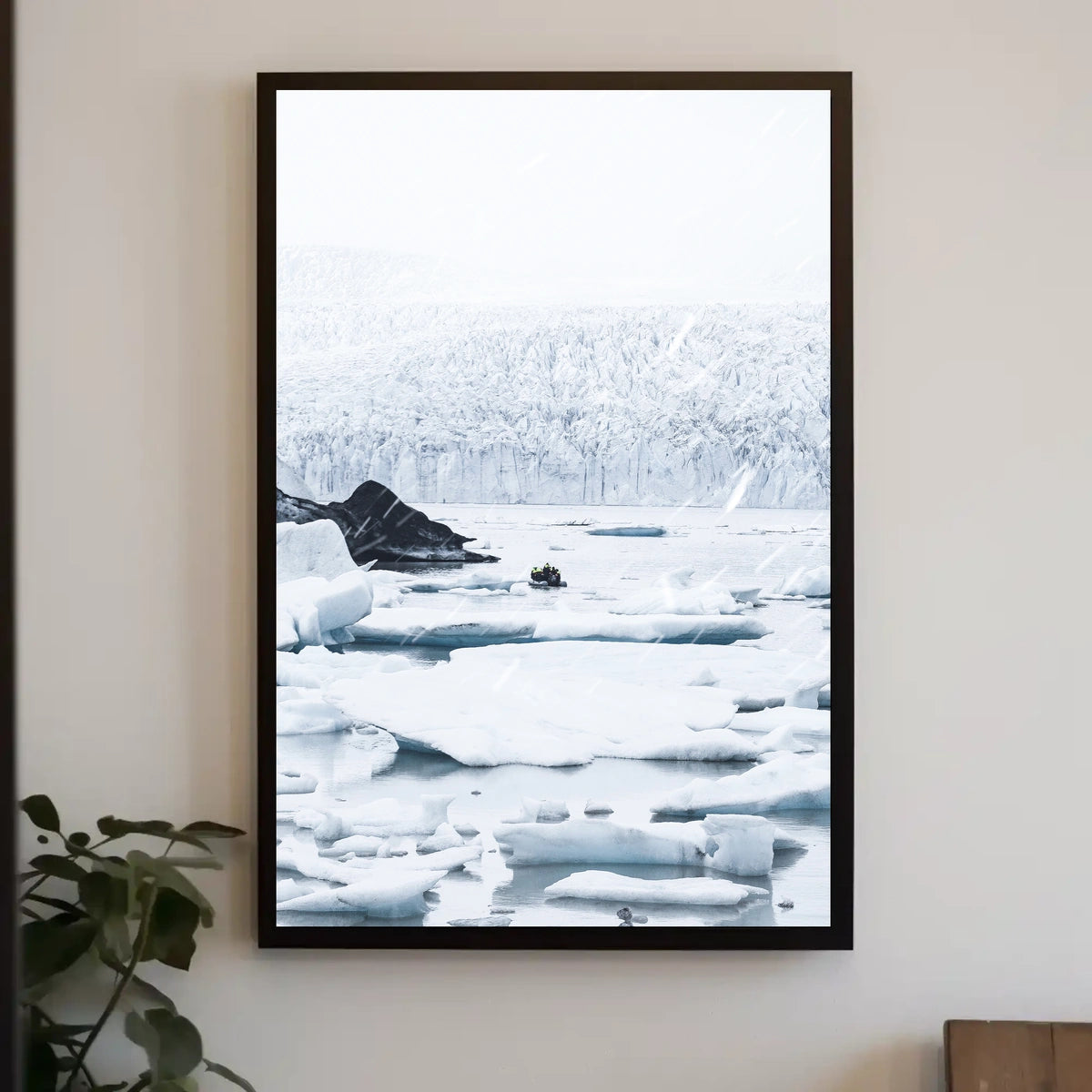 Icy Expedition Poster