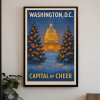 Washington, D.C. Capital Of Cheer Poster
