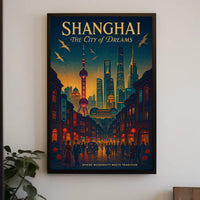 Shanghai The City of Dreams Poster