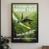 Northrop F-5 Freedom Fighter Poster PosterGoat