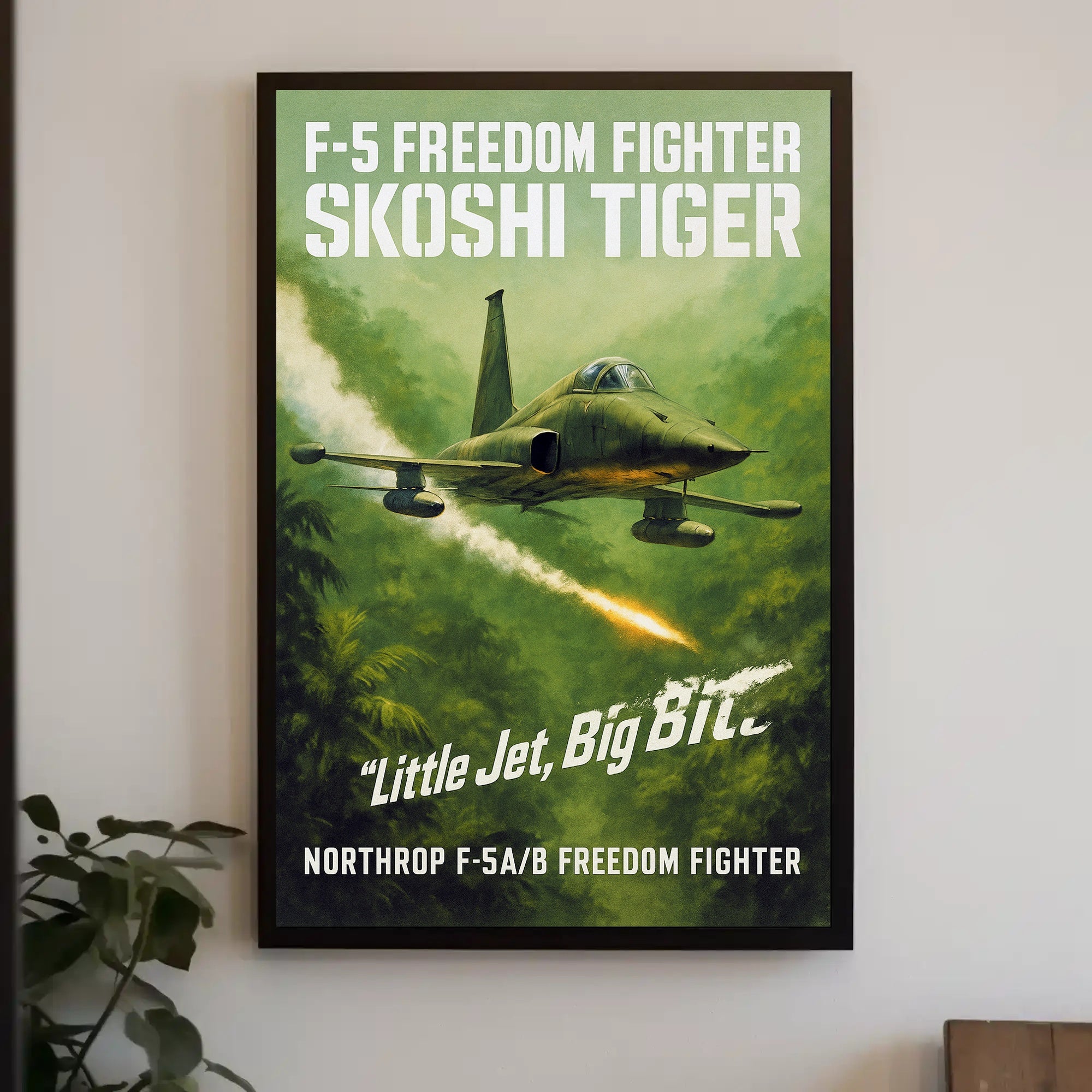 Northrop F-5 Freedom Fighter Poster PosterGoat
