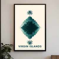 Virgin Islands Reflection Poster