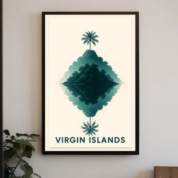 Virgin Islands Reflection Poster