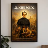 St. John Bosco Champion of Youth Poster