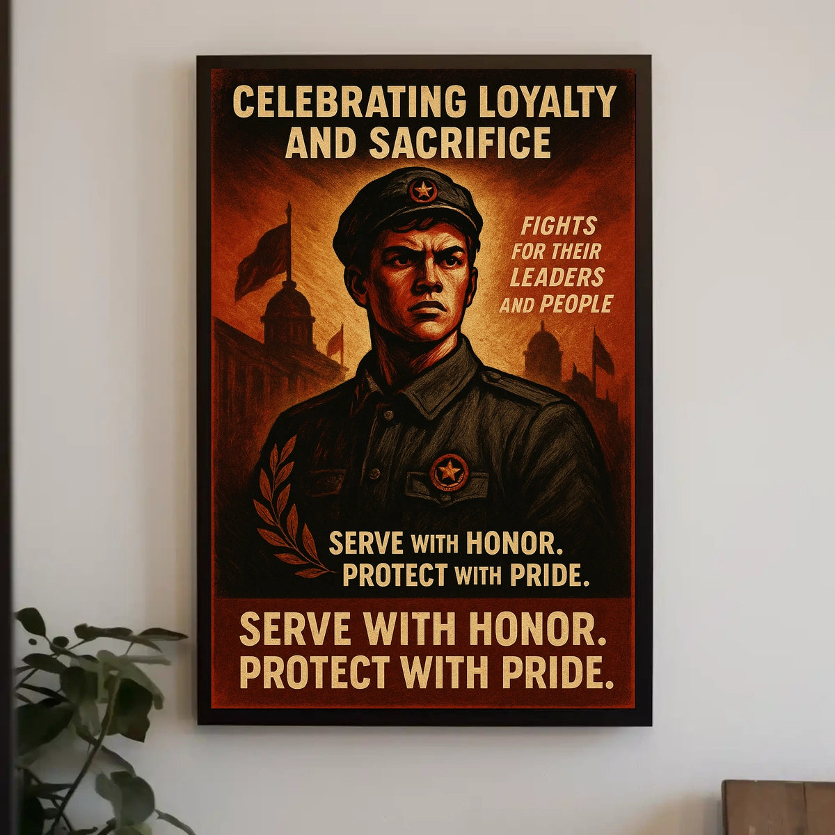 Celebrating Loyalty and Sacrifice Poster